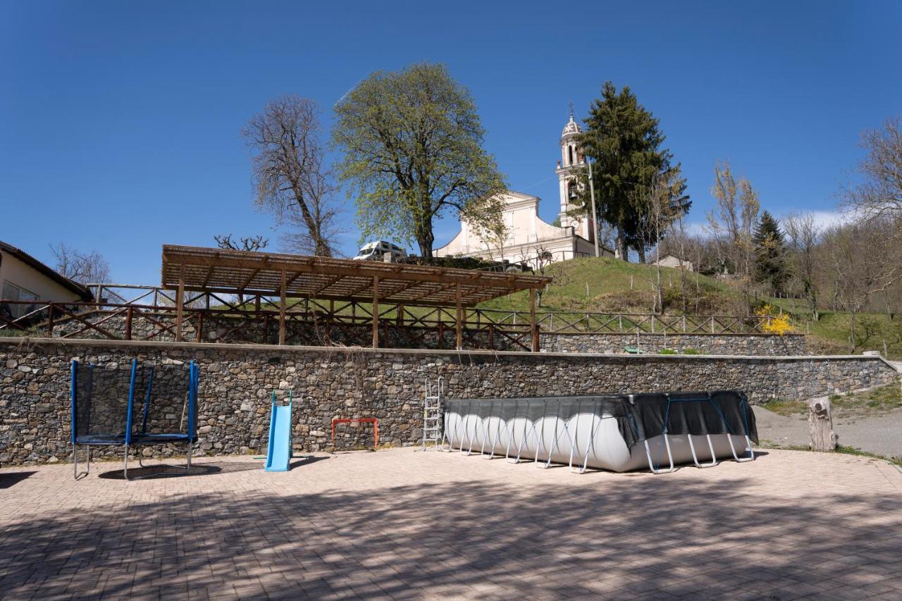 028 - Agriturismo "Il Boschetto" Con Piscina, Pace E Natura - Camera Familiare Cavizzano ภายนอก รูปภาพ