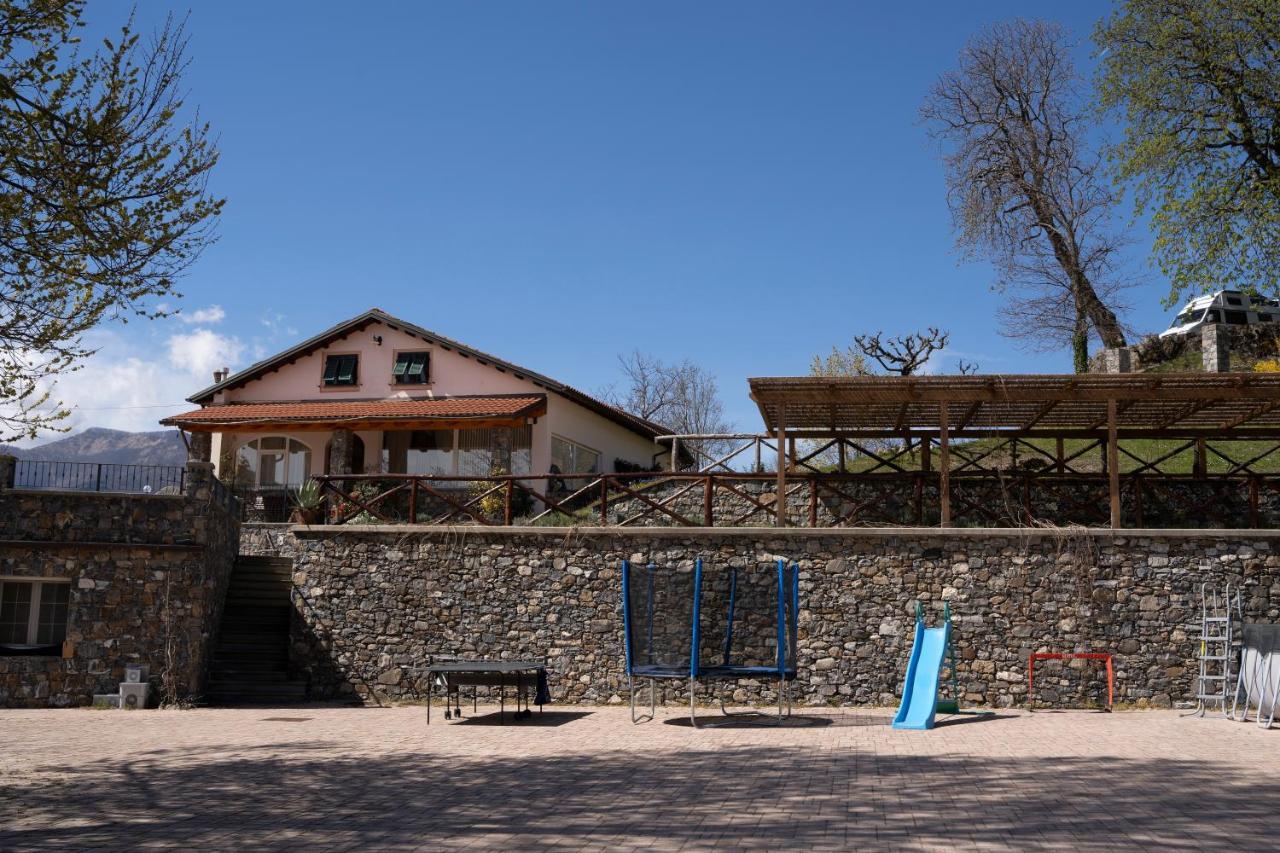 028 - Agriturismo "Il Boschetto" Con Piscina, Pace E Natura - Camera Familiare Cavizzano ภายนอก รูปภาพ